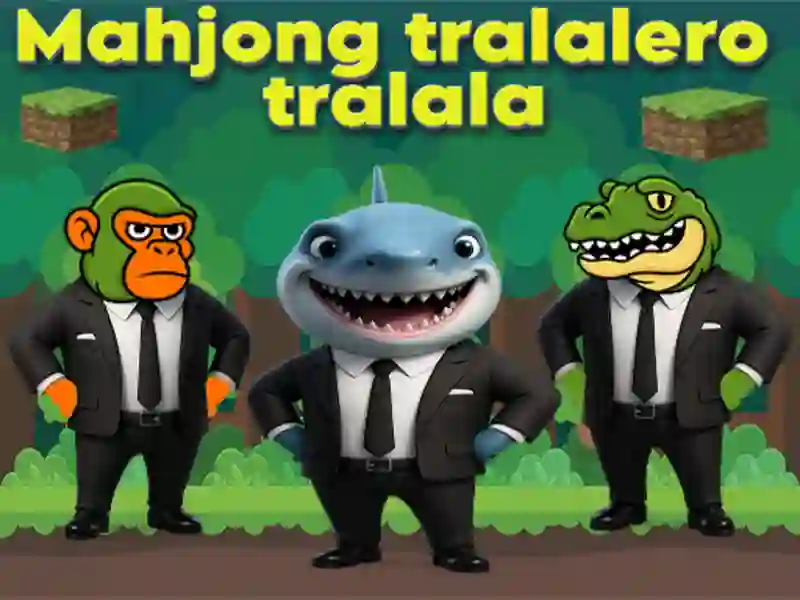 Spel Mahjong Tralalero Tralala aanlyn