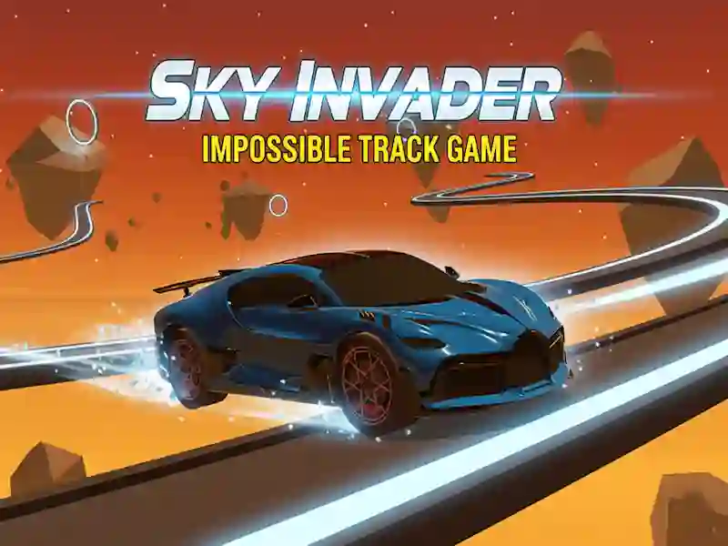 Spel Sky Invader Impossible Track Game aanlyn