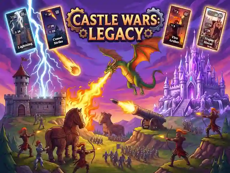 Spel Castle Wars: Legacy aanlyn