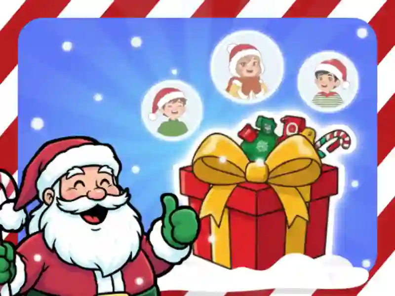 Spel Gift Merge Santa World Tour aanlyn