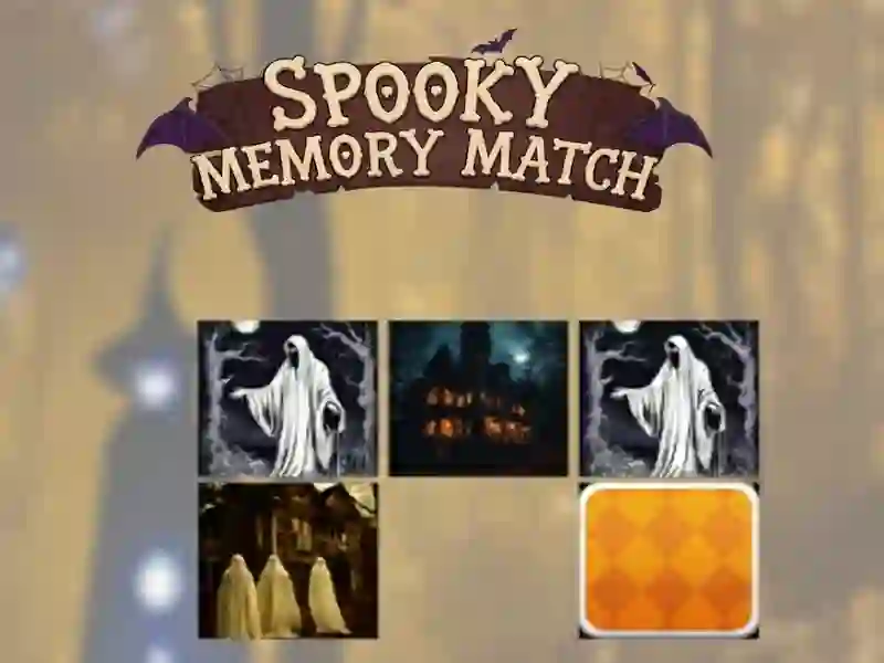 Spel Spooky Memory Match aanlyn