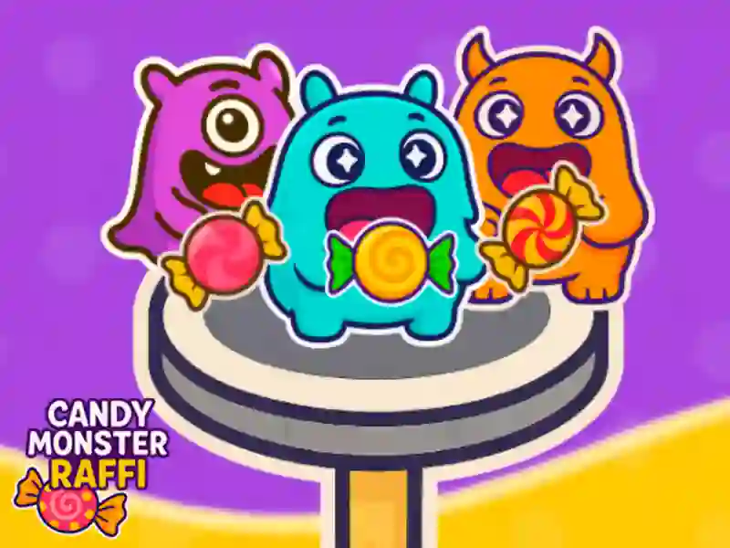 Spel Candy Monster Raffi aanlyn