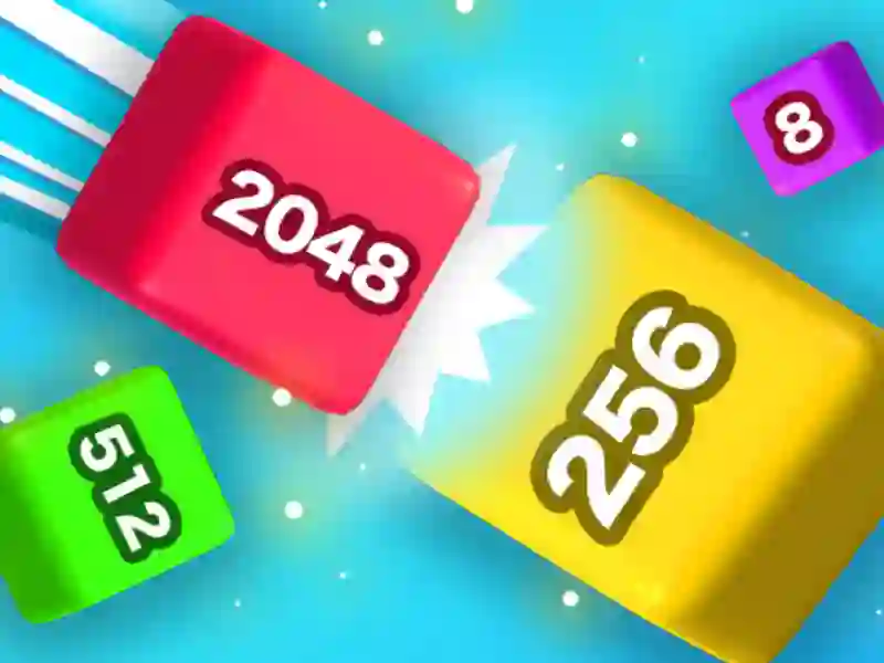 Spel Qube 2048 aanlyn