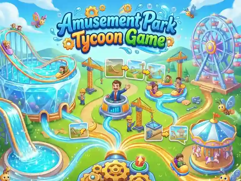 Spel Pretpark Tycoon Game aanlyn