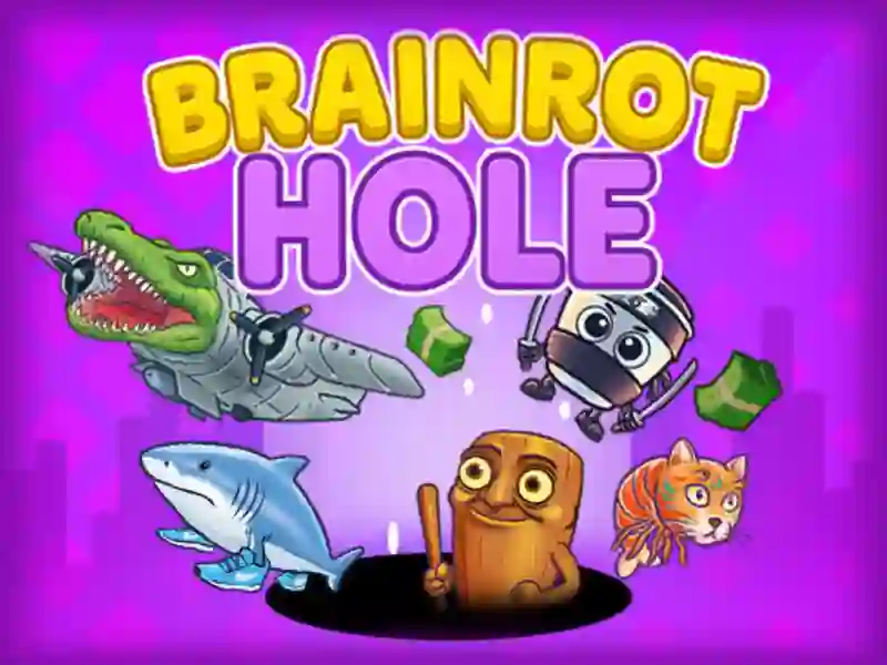 Spel Brainrot Hole aanlyn