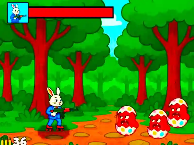 Spel Monsters van paaseiers aanlyn