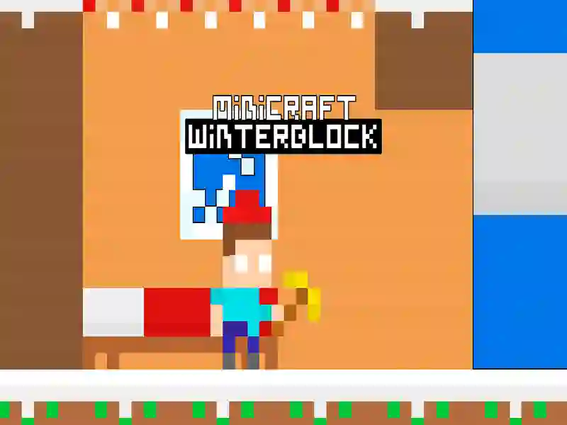 Spel Minicraft Winterblock aanlyn