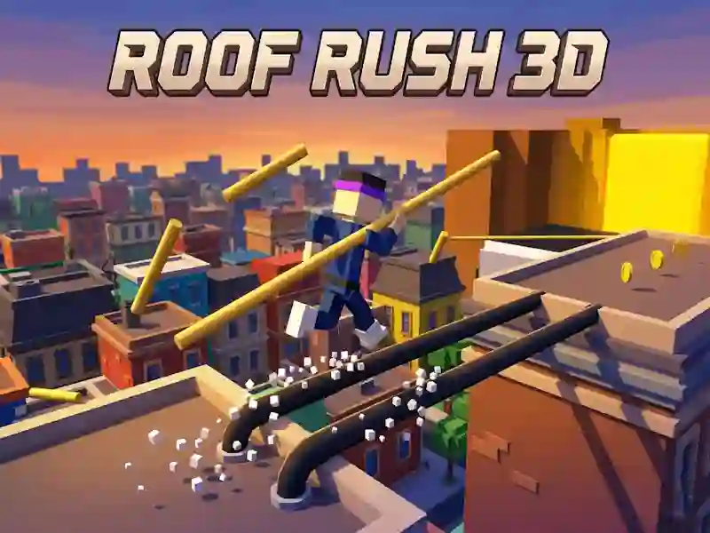 Spel Roof Rush 3D aanlyn