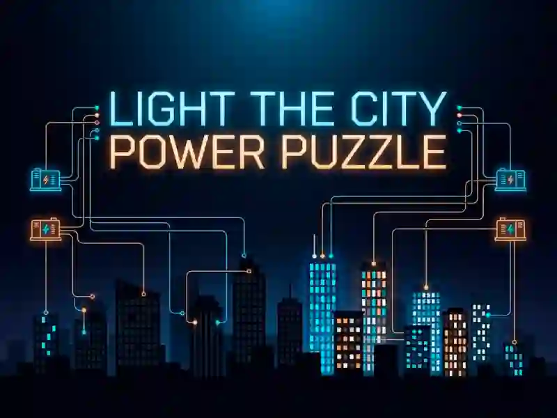 Spel Light the City Power Puzzle aanlyn