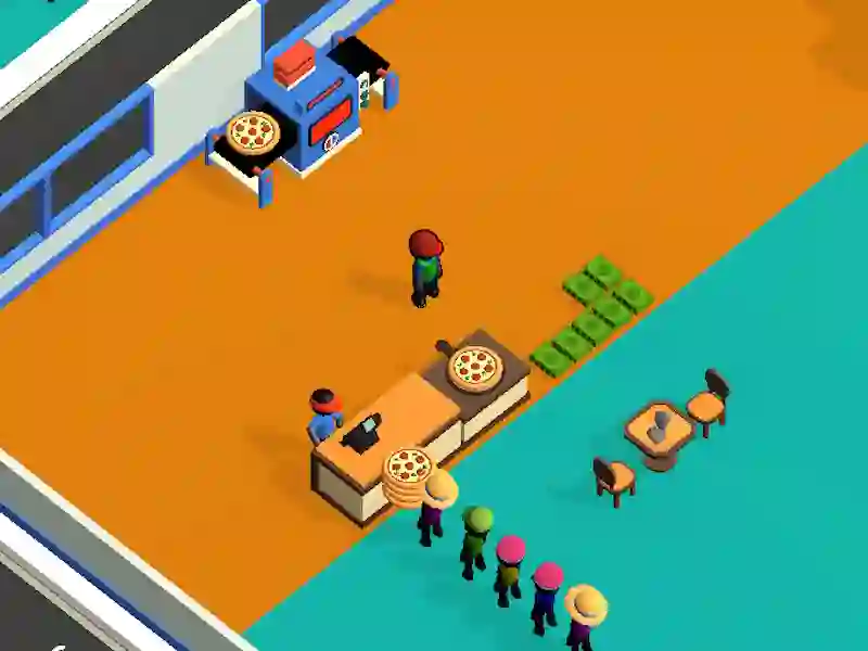 Spel Cheez pizza gereed aanlyn