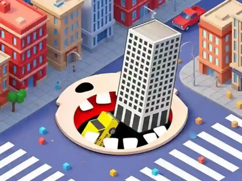 Spel Black Hole io 3D-speletjie aanlyn