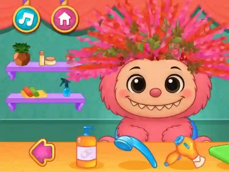 Spel Labubu Haarsalon aanlyn