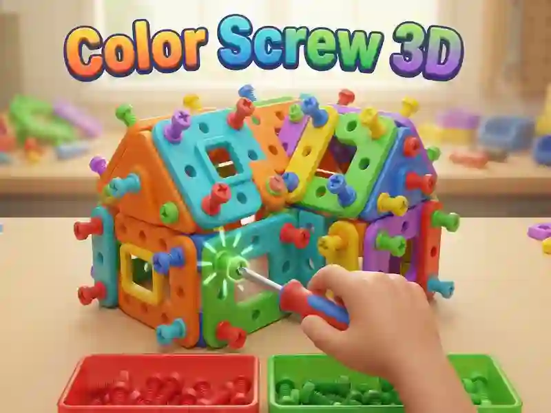 Spel Color Screw 3D aanlyn
