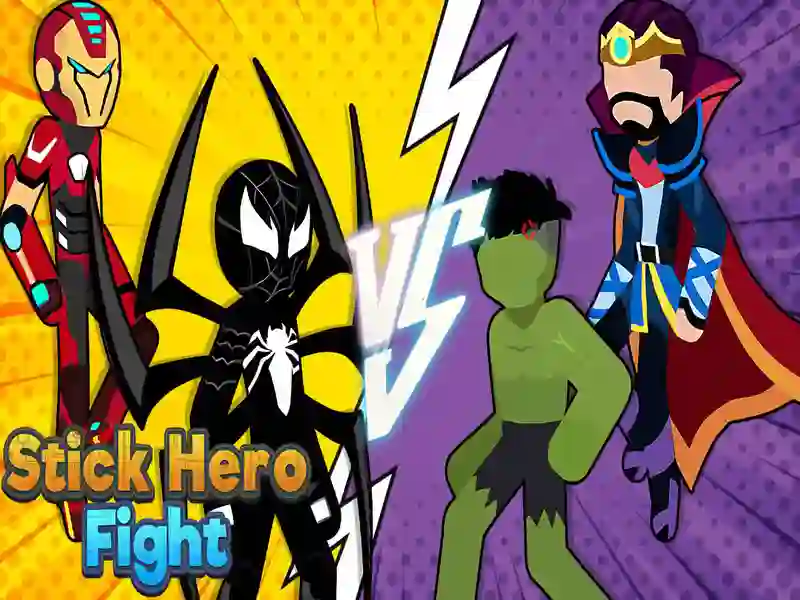 Spel Stick Hero Fight aanlyn