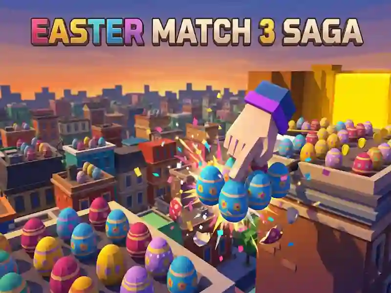Spel Easter Match 3 Saga aanlyn