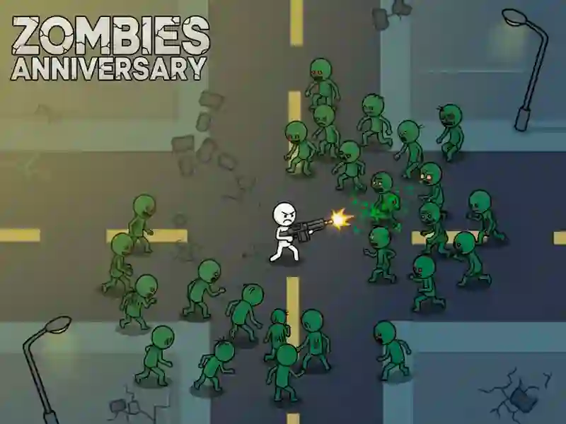 Spel Zombies-herdenking aanlyn