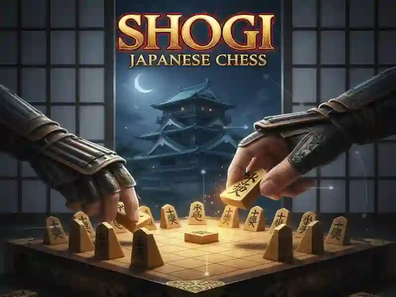 Spel Shogi Japannese skaak aanlyn
