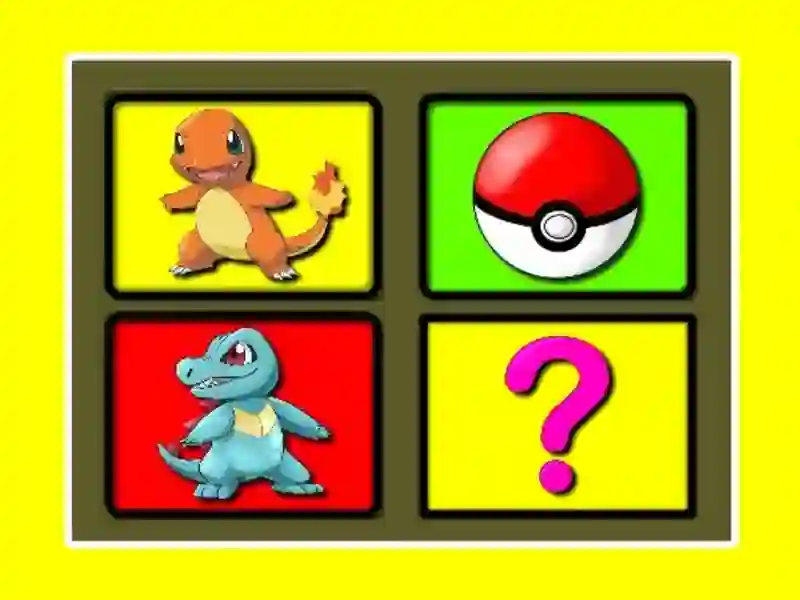 Spel Pokemon Memory Time aanlyn