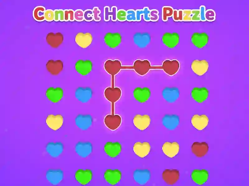 Spel Connect Hearts legkaart aanlyn