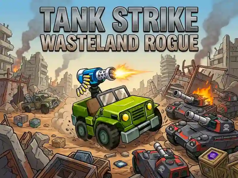 Spel Tank Strike Wasteland Rogue aanlyn