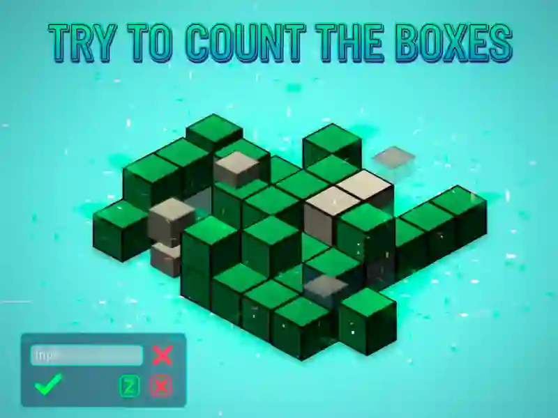 Spel Probeer om die bokse te tel aanlyn