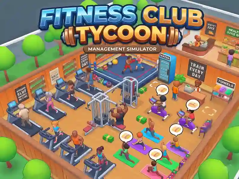 Spel Fitness Club Tycoon aanlyn