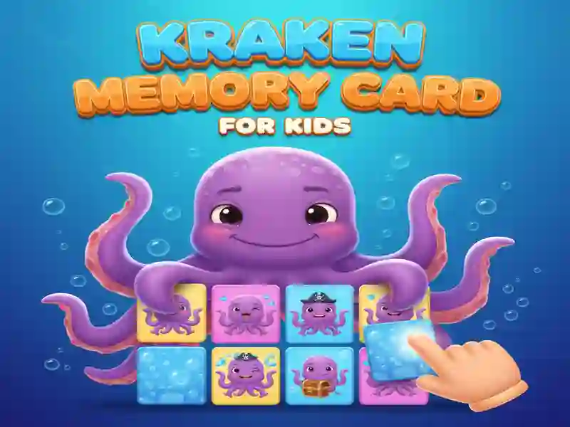 Spel Kraken geheue kaart vir kinders aanlyn