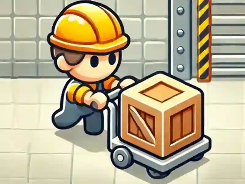 Spel Sokoban P/R aanlyn