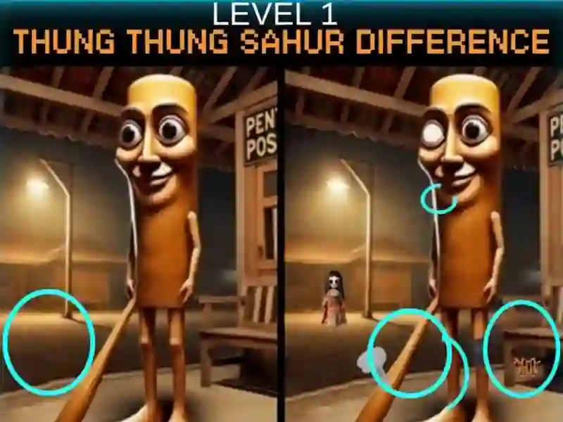 Spel Thung Thung Sahur verskil aanlyn Spel Thung Thung Sahur verskil aanlyn