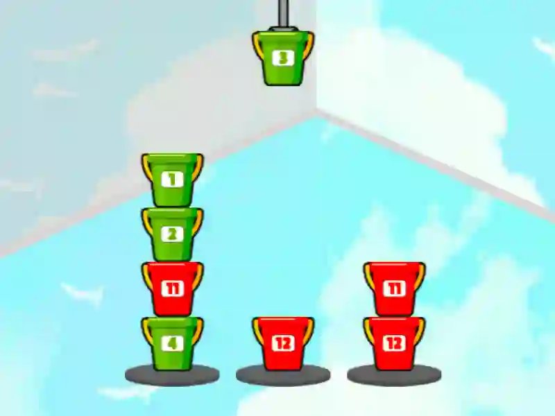 Spel Sorteer emmers aanlyn