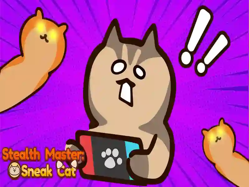 Spel Stealth Master Sneak Cat aanlyn Spel Stealth Master Sneak Cat aanlyn