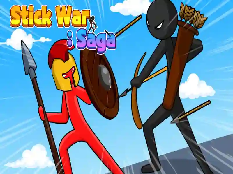 Spel Stick War Saga aanlyn