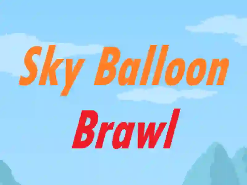 Spel Sky Ballon Brawl aanlyn Spel Sky Ballon Brawl aanlyn