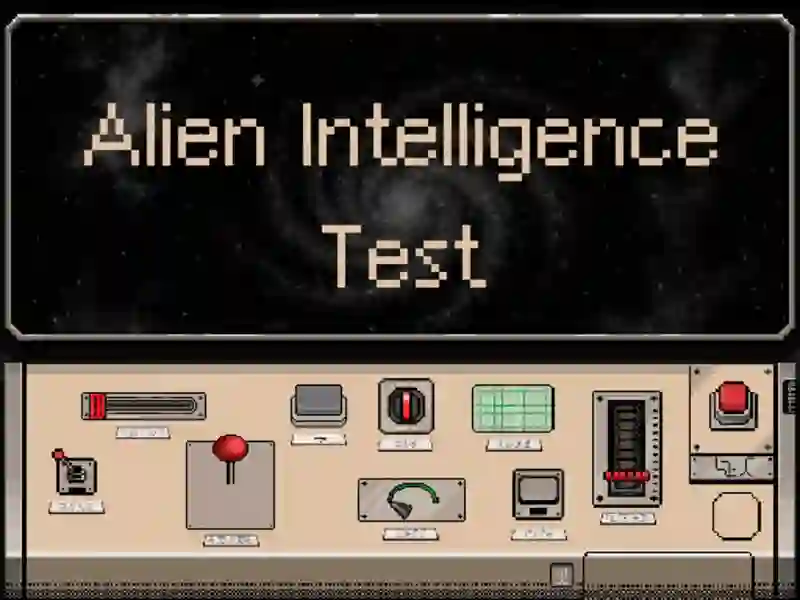 Spel Uitheemse intelligensie-toets aanlyn Spel Uitheemse intelligensie-toets aanlyn