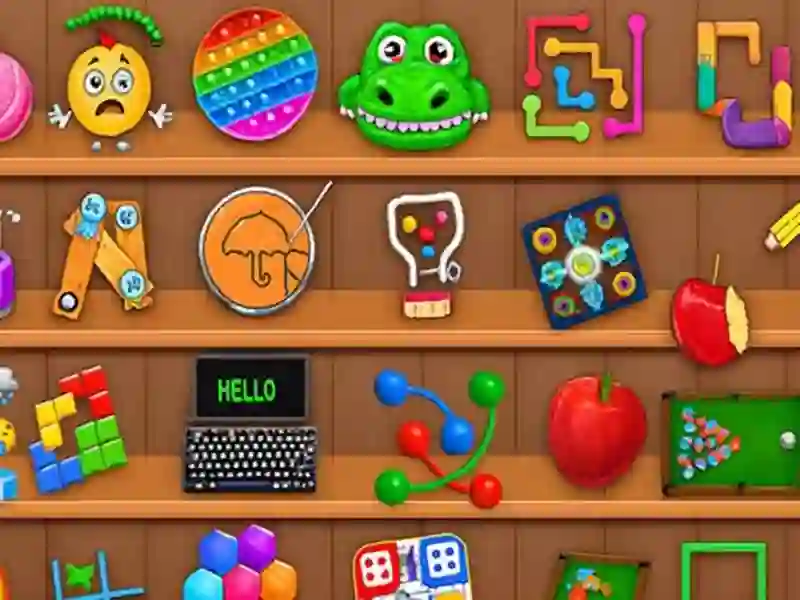 Spel Mini ASMR Ontspannende Speletjies aanlyn