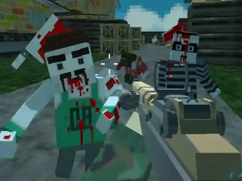 Spel PGA3 Zombie aanlyn