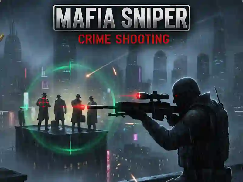 Spel Mafia Sniper Misdaadskiet aanlyn