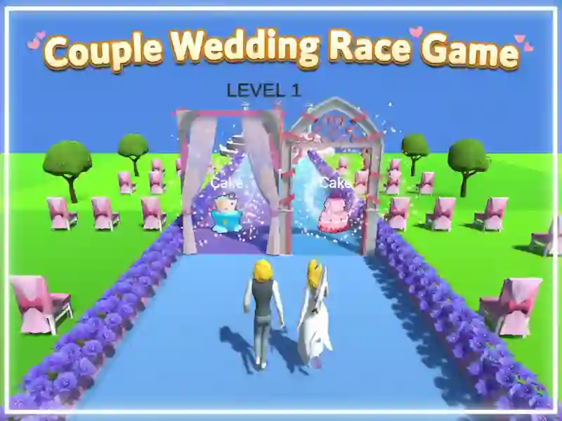 Spel Paartjie Wedding Race Game aanlyn