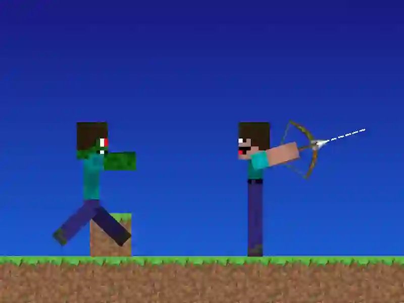 Spel Noob vs Pro Maar Archers Minecraft aanlyn