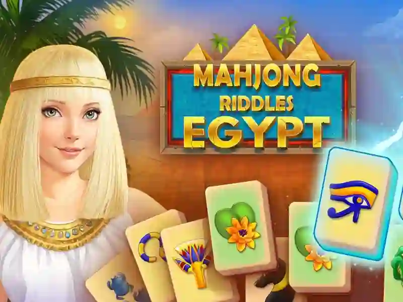Spel Mahjong Riddles: Egipte aanlyn