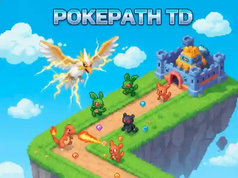 Spel Pokepath Td aanlyn