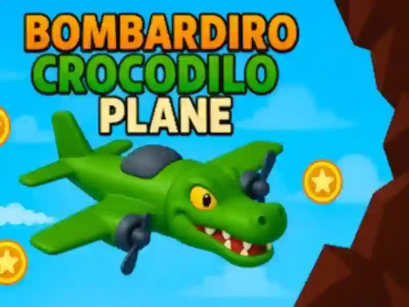 Spel Bombardiro Crocodilo-vliegtuig aanlyn