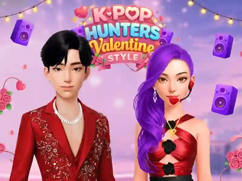 Spel K-Pop Jagters Valentynstyl aanlyn