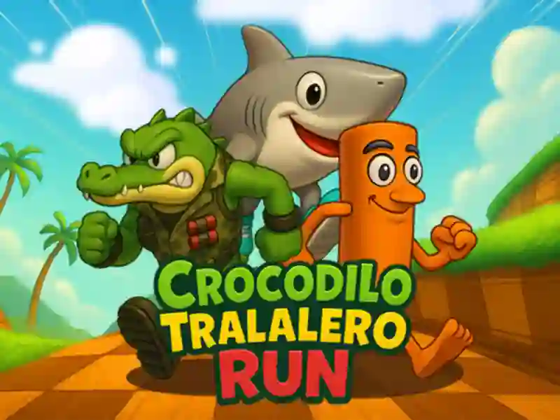 Spel Crocodilo Tralalero Run aanlyn