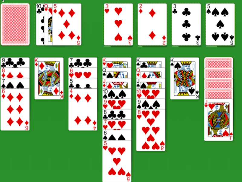 Spel Kaart Quest: Solitaire aanlyn