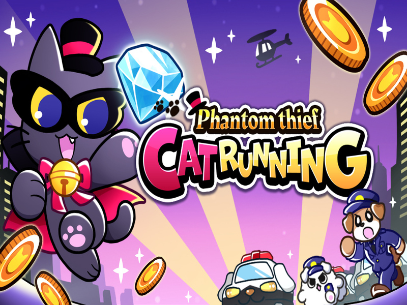 Spel Phantom Thief Cat hardloop aanlyn