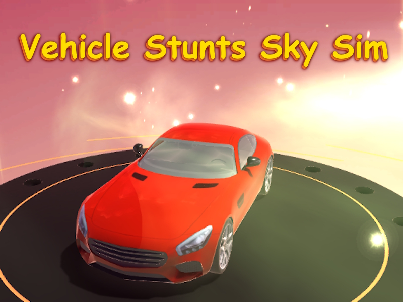 Spel Voertuig stunts Sky Sim aanlyn
