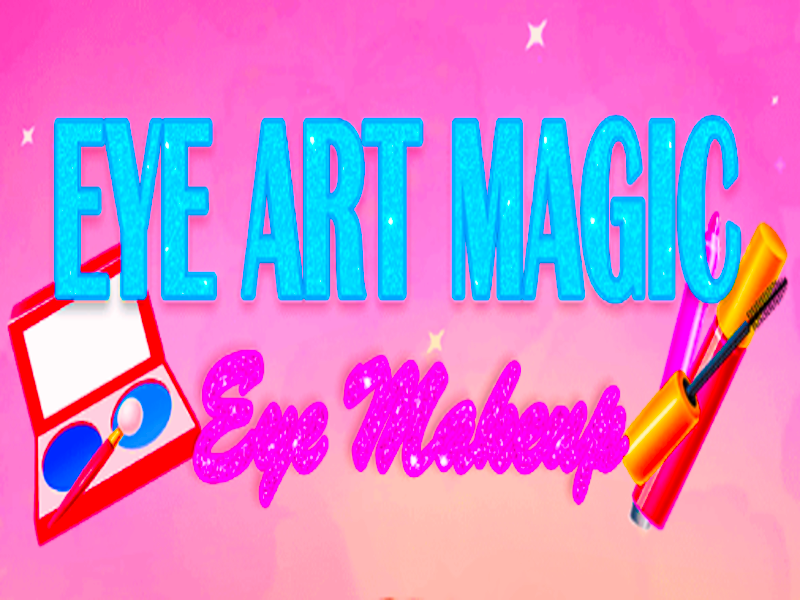 Spel Oogkuns magiese oog make-up aanlyn