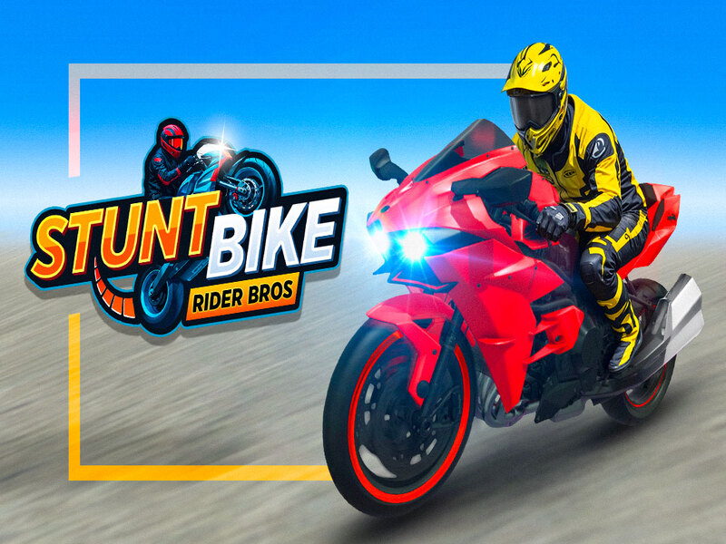 Spel Stuntfietsryer Bros aanlyn