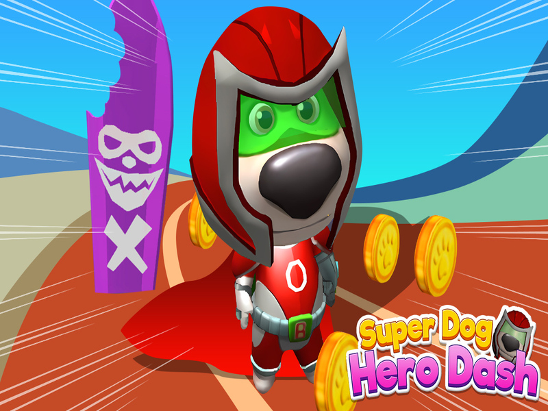 Spel Super Dog Hero Dash aanlyn